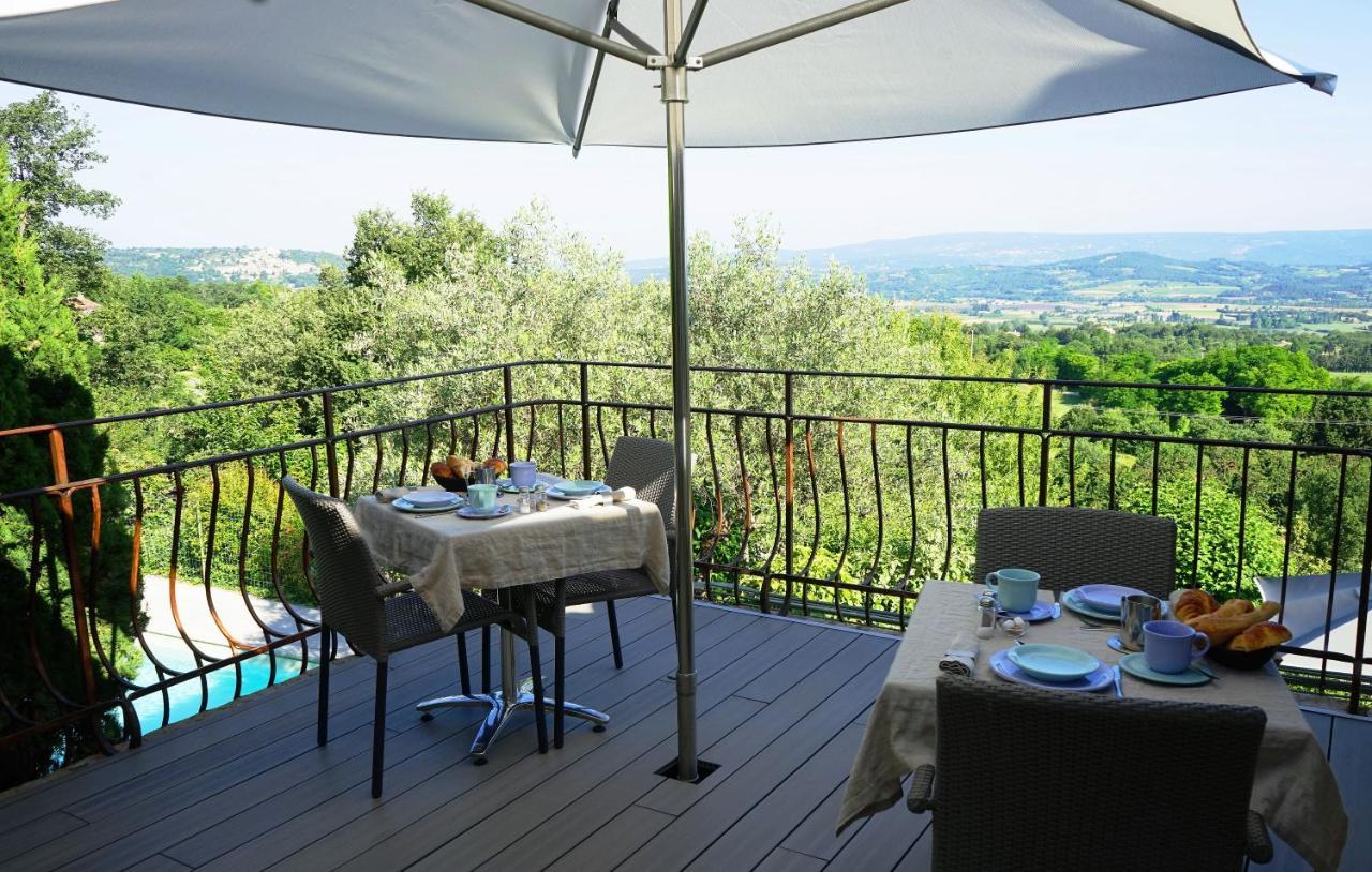 Bed and Breakfast Les Terrasses du Luberon à Bonnieux Extérieur photo